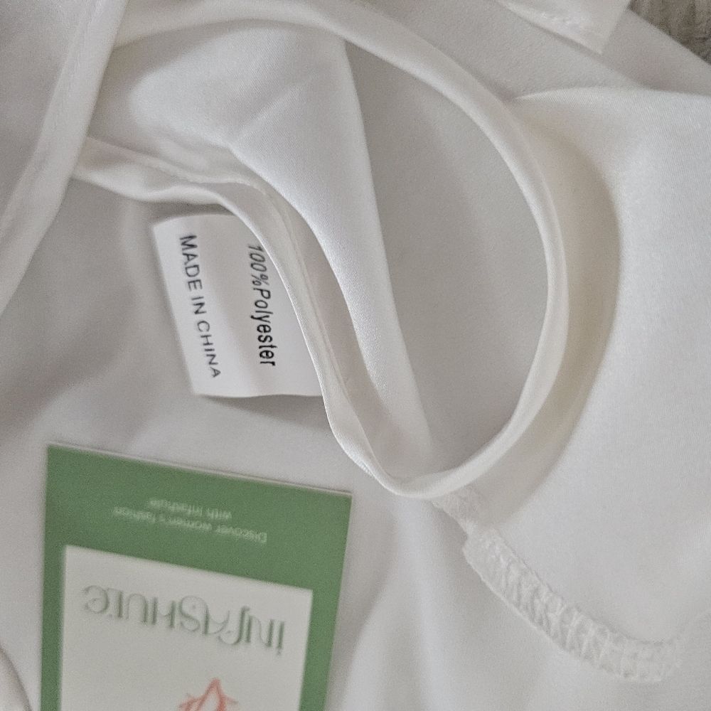 Satin Wrap Top - Picture 6 of 6